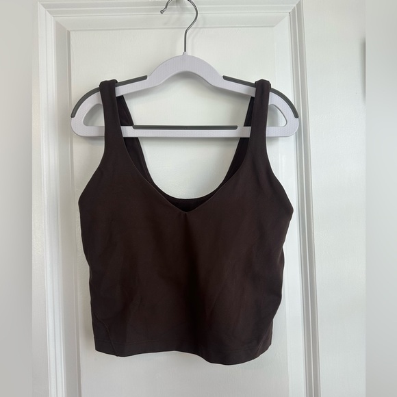 lululemon athletica Tops - Lululemon Align Tank Top *Light Support, A/B Cup in Java Size 2